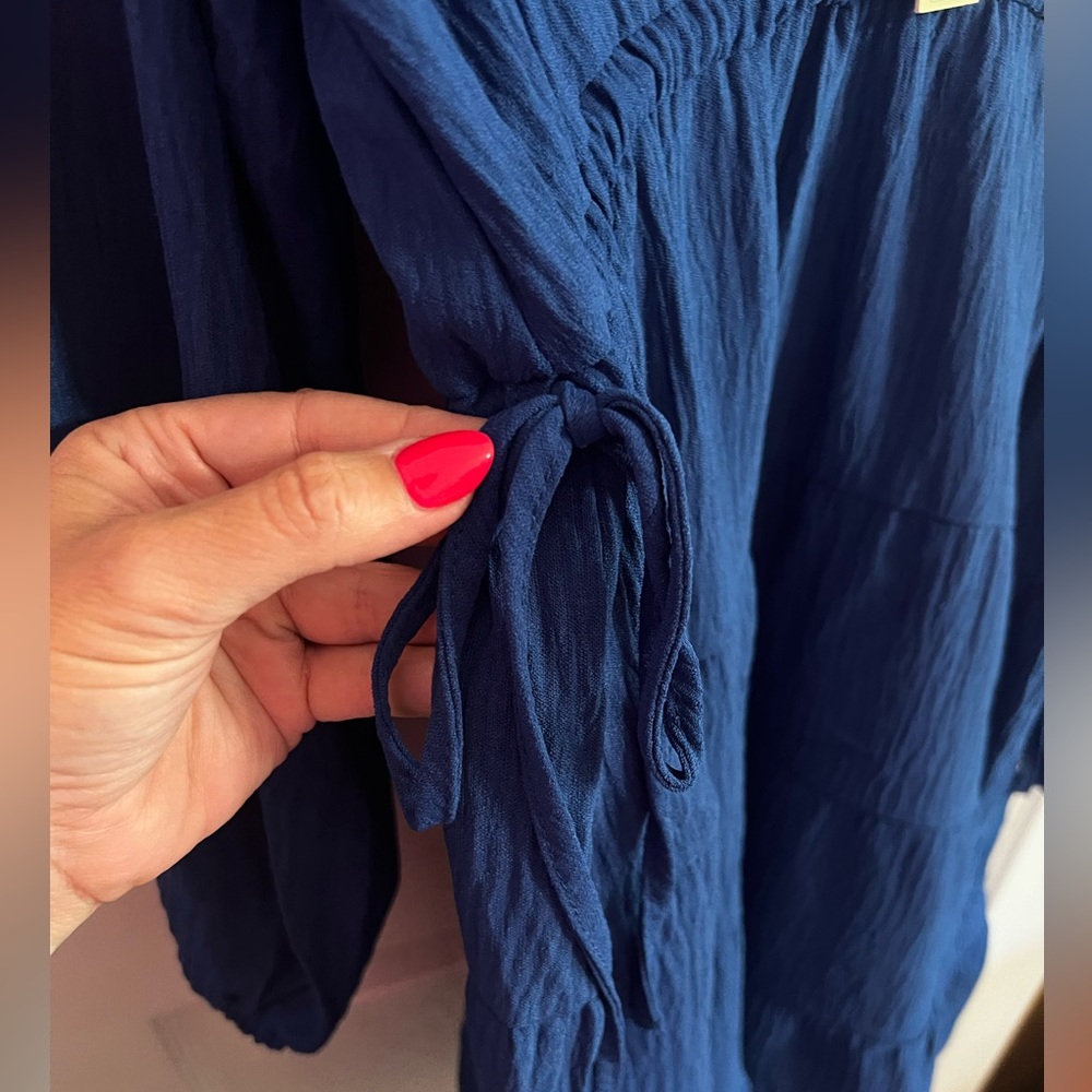 Max Studio Cobalt colored dress size XS - Picture 4 of 7
